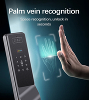 Serrure de porte intelligente TYSH avec reconnaissance faciale 3D, caméra et empreinte digitale, serrure intelligente Wifi Tuya, serrure de porte numérique intelligente