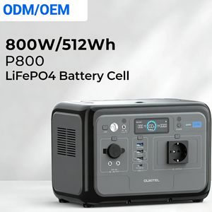 สถานีไฟฟ้าพกพา 800W 512Wh สำหรับสำรองไฟฟ้าสำหรับการตั้งแคมป์ รถบ้าน รถตู้ และกรณีฉุกเฉิน - Product Image 2