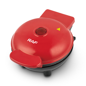 RAF 500W Multifunctional 12cm Diameter Mini <b>Waffle</b> <b>Maker</b> Breakfast Cake Sandwich Double-Sided Heating <b>Waffle</b> <b>Maker</b> Cake - Product Image 4