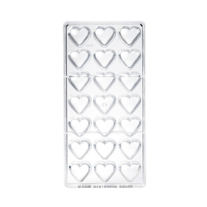 <span class=keywords><strong>Moule</strong></span> à chocolat AKOKO à motif classique <span class=keywords><strong>en</strong></span> <span class=keywords><strong>forme</strong></span> <span class=keywords><strong>de</strong></span> cœur, <span class=keywords><strong>de</strong></span> haute qualité, <span class=keywords><strong>en</strong></span> polycarbonate épaissi, pour chocolats et bonbons - Product Image 5