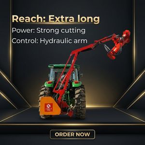 Brazo Elevador para Tractor Agrícola con Desbrozadora de Alta Resistencia para Recorte de Bordes de Carreteras y Mantenimiento de Campos - Product Image 4