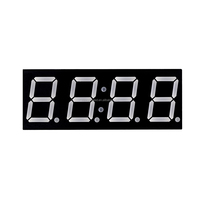 Module d'affichage LED en plastique couleur pleine 7 segments à 4 chiffres de 0,56 pouce Newshine XH5642 IP22, affiche numérique murale pour intérieur