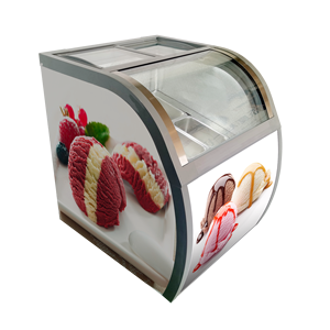 <span class=keywords><strong>Vitrine</strong></span> Réfrigérée <span class=keywords><strong>pour</strong></span> Glaces, Gelato et Bâtonnets Congelés – <span class=keywords><strong>Congélateur</strong></span> de Présentation Professionnel - Product Image 2