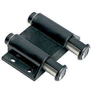 Fermeture à double bouton-pression magnétique noire - Product Image 1