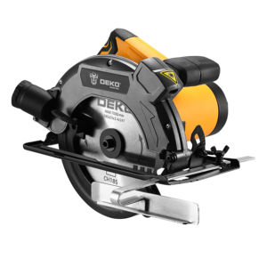 DEKO DKCS16G185 1600W <span class=keywords><strong>scie</strong></span> <span class=keywords><strong>circulaire</strong></span> électrique professionnelle <span class=keywords><strong>de</strong></span> qualité industrielle 5000 tr/min lame <span class=keywords><strong>de</strong></span> <span class=keywords><strong>scie</strong></span> 185MM affûteuse pour bois - Product Image 1