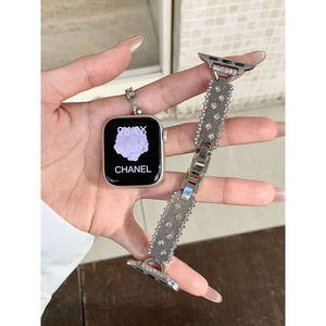 Correa de Reloj Inteligente de Metal con Incrustaciones de Diamantes para Apple S10 S11 IWatch 9, Nueva para Apple Watch 8 SE - Product Image 2