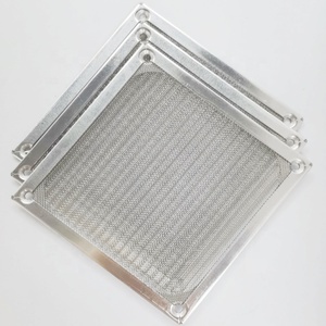 Khung NHÔM 120mm + Bộ lọc quạt lưới thép không gỉ 120x120mm màu Bạc bảo vệ quạt kim loại - Product Image 5