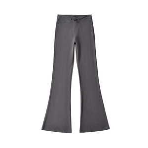 <span class=keywords><strong>Pantalones</strong></span> de Mujer de Cintura Alta, Acampanados, Suaves, Ligeros, de Algodón y Elastano, Cómodos, Sin Costuras, <span class=keywords><strong>Estampados</strong></span>, para Correr en Verano - Product Image 4