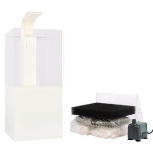 Tanque de <span class=keywords><strong>peces</strong></span> guppy pequeño, mini, acuario, tanque de agua para <span class=keywords><strong>peces</strong></span> 12L, vidrio, con <span class=keywords><strong>precio</strong></span> barato, uso para el hogar, oficina, - Product Image 3