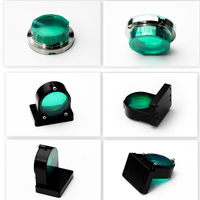 Ensemble de lentilles de collimation HXLASER BS12K D37 F100, ensemble de lentilles de mise au point pour découpe laser F220, pièces d'équipement laser haute précision