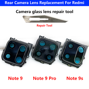 Vetro di Ricambio per Fotocamera Posteriore con Cornice per <span class=keywords><strong>Redmi</strong></span> Note <span class=keywords><strong>9S</strong></span> 9 Pro - Product Image 2