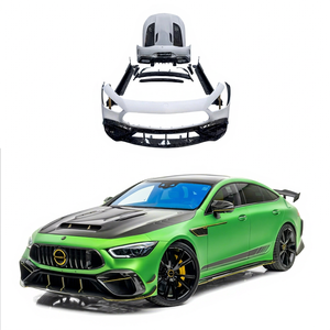 Kit carrosserie en fibre de carbone style MSY pour Mercedes-Benz AMG GT50 GT53 GT63, état neuf, lèvre avant, diffuseur, spoiler, pare-chocs - Product Image 1