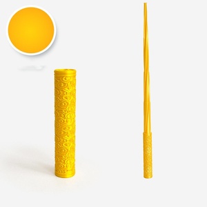 ด้ามจับดาบทรงกระบอกสีสันสดใสแบบ 3 มิติ ลายมังกรแบบยืดหดได้ พร้อมลวดลายรูปเมฆสำหรับเล่น - Product Image 6