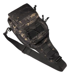 Bolso Táctico de Pecho de Nylon Oxford de Moda 2026 con Cierre de Cremallera, Bandolera Portátil de un Solo Hombro para Hombre - Product Image 5