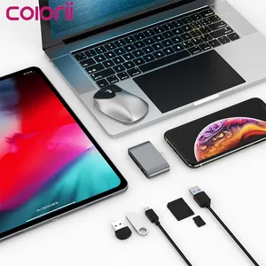 Colorii C4A for iPad mini 202 'M' for iPadドッキングステーションUSBC電話ドッキングステーションカードリーダーUSBHUB