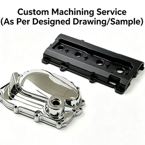 Servicio de mecanizado CNC de alta precisión y electroerosión por hilo, pieza de repuesto OEM: Brida de colector de admisión y cubierta de diferencial trasero de aluminio billet - Product Image 3