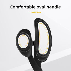 Tijeras de sastre de acero inoxidable con mango de plástico para cortar telas y coser - Product Image 6