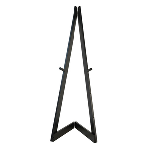 Giá vẽ hình tam giác bằng gỗ màu đen, bền chắc, chất lượng cao cấp, thủ công, tùy chỉnh hình dạng, 122cm - Product Image 1
