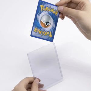 Clear 35PT Toploader Acid-free 3‘×4’ for holding TCG card Pokemond sports card MTG cards Yo-Gi-Oh <b>one</b> <b>piece</b> holder customize - Product Image 1