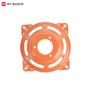 HY AUDIO Châssis de panier d'enceinte en fer, Service OEM/ODM, Châssis métallique pour enceinte de voiture, <span class=keywords><strong>Crossover</strong></span> audio bidirectionnel, Puissance de sortie 50-100W - Product Image 2