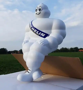 Statue publicitaire personnalisée en forme de <span class=keywords><strong>pneu</strong></span> FRP résistante aux intempéries, haute réduction, pour centre commercial, atrium - Product Image 5