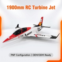 Avion RC à turbine Viper personnalisé de 1900 mm d'envergure, PNP, haute vitesse, acrobaties, composite, CE RoHS OEM ODM