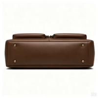 Porte-documents en cuir PU avec logo personnalisé, sac pour ordinateur portable 15,6 pouces pour hommes, sac de voyage d'affaires, fournisseur en gros d'usine