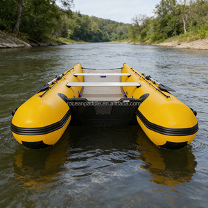 Bote Inflable de PVC Plegable y Portátil de Alta Calidad y Bajo Precio, Certificado por la CE, para 1-5 Personas, Tipo Catamarán, en Venta - Product Image 5