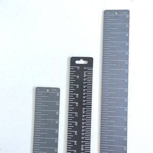 Regla de pesca de aleación de aluminio, herramienta de medición de longitud impermeable de 18, 28, 32 y 38 pulgadas para pesca en agua dulce - Product Image 1