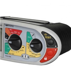 Probador Multifunción Serie MFT1700 con Pantalla LCD Grande y Brillante, MFT1711/MFT1721, de Dos/Tres Cables, Sin Disparo de Bucle, IP54, 1 Año de Garantía - Product Image 1