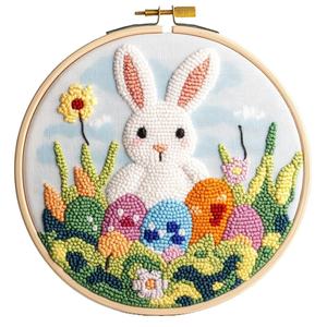 Kits d'aiguilles de poinçon de niveau <span class=keywords><strong>débutant</strong></span> pour adultes avec des motifs d'animaux mignons pour les cadeaux de décoration de la maison avec des compétences brodées - Product Image 5