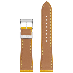 Correa de reloj inteligente de cuero Saffiano francés para correas de reloj <span class=keywords><strong>Casio</strong></span> de 18 mm y 19 mm para correas de reloj <span class=keywords><strong>Apple</strong></span> de 46 mm y 42 mm - Product Image 3