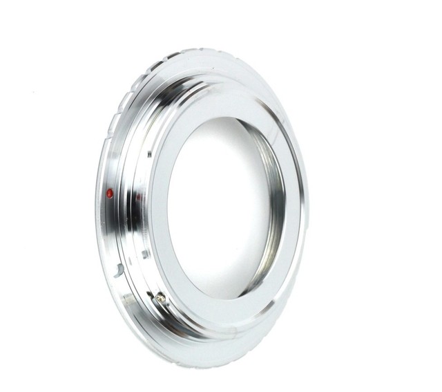 Mount Adapter, Brass M42 (42mm X1 Thread Mount) Lens appropriate for Canon EOS DSLR Adapter, Fits Canon EOS 1D, 1DS, Mark II