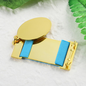 Distintivo in massoneria con spilla in massoneria con riconoscimento personalizzato per medaglie con spilla in smalto morbido placcato in oro - Product Image 3