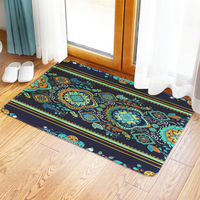 Logo personnalisé extérieur tapis avant tapis intérieur tapis de bienvenue entrée sublimation paillasson personnalisé