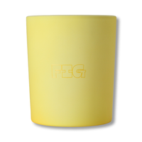 Cadeau décoratif de Noël bergamote jaune rose givré de couleur personnalisée bougeoir pots de bougie vides pour bougie parfumée