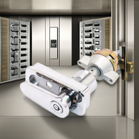 Serrure de porte intelligente push-pull de sécurité avec espaces commerciaux à code clé-pour hôtels bureaux écoles appartements cylindre en alliage de zinc