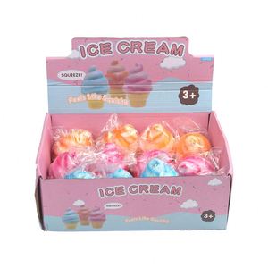 3 modèles de jouets anti-stress en mousse PU, en forme de torche et de crème glacée, réalistes, souples, à remontée lente, personnalisables, vente en gros - Product Image 5