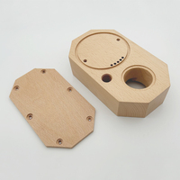 Base en bois d'usinage CNC à joli motif pour la série de narguilé à gravité avec bol en bois Shisha fumer ensemble complet