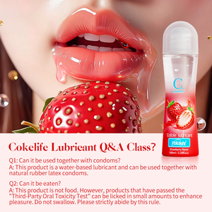 <span class=keywords><strong>Lubrifiant</strong></span> sexuel oral Cokelife ISO22716, vente en gros, saveurs de fruits, <span class=keywords><strong>lubrifiant</strong></span> sexuel <span class=keywords><strong>comestible</strong></span> biologique pour femmes - Product Image 1