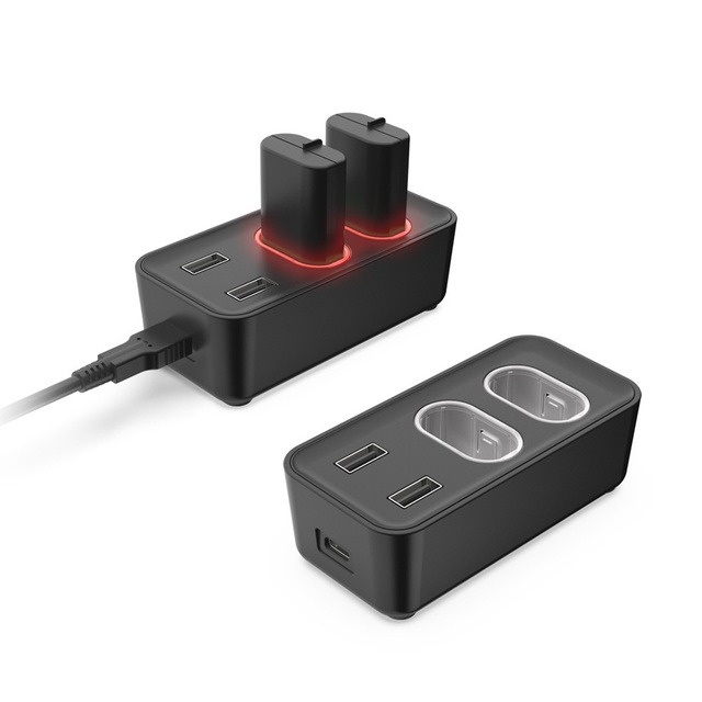 Charging Station Fast Charger Dock with Rechargeable Battery Pack for Xbox Series/Xbox One Wireless Controller Gamepad