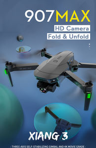 Xingxueren — Drone Quadcopter <span class=keywords><strong>SG907</strong></span> <span class=keywords><strong>MAX</strong></span>, Drone RC professionnel, caméra 4K HD GPS, flux optique, cardan 3 axes, WIFI 5G, sans brosse - Product Image 4