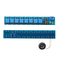 Ensemble de kits électroniques de bricolage NE555 Clavier Huit notes Module d'orgue électronique Pièces de pratique de soudure Apprentissage amusant du piano électrique