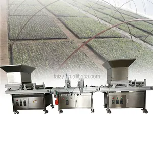 Tam otomatik soğan domates ekme makinesi 200 hücre tepsisi kreş tohumlama makinesi amerika