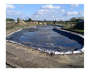 Skins <span class=keywords><strong>Epdm</strong></span> Doublure d'étang Hdpe clair Doublure d'étang à poissons Koi Bâche de fontaine de jardin 1.5mm Plastique noir Caoutchouc <span class=keywords><strong>EPDM</strong></span> personnalisé - Product Image 2