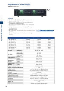 Alimentation de bureau multi-canaux réglable et programmable MATRIX 3600W 300V 12A 220V pour usage industriel et électronique - Product Image 6