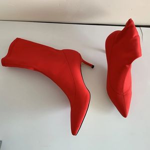 2021 stivali da donna <span class=keywords><strong>gialli</strong></span> elasticizzati con tacco alto 7cm stivaletti corti Lady Combat Kitten <span class=keywords><strong>tacchi</strong></span> bassi Fetish Stripper scarpe blu - Product Image 3