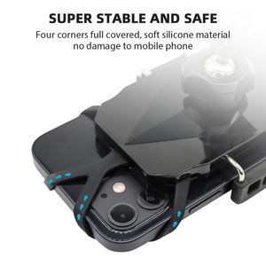 Soporte De Teléfono De Rotación 360 Para Bicicleta, Soporte Para Teléfono Móvil Para Bicicleta, Soporte Para Teléfono Móvil Ultracompacto Para Bicicleta - Product Image 4