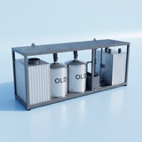 Équipement de fusion d'asphalte à tambour, entièrement automatique, à levage hydraulique, hermétique, avec pompe PLC, moteur et roulement, haute efficacité pour la construction routière