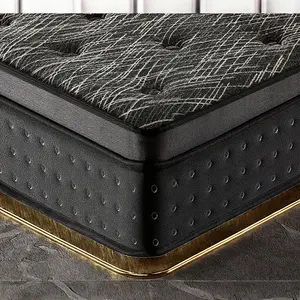 Rotolo di molle tascabile re Size durevole del materasso in un letto della scatola per uso dell'ospedale e dell'hotel della scuola - Product Image 3